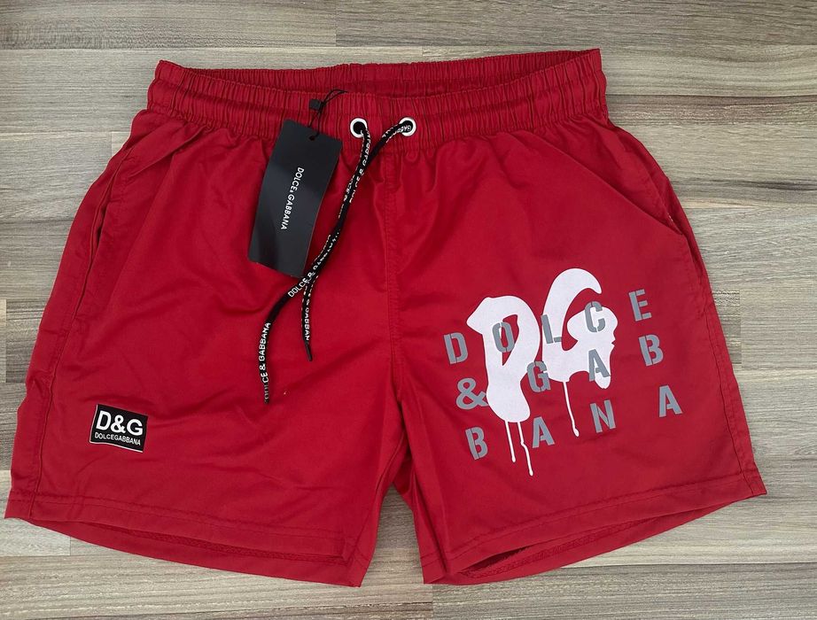 Short Baie D&G - Rosu - PREMIUM