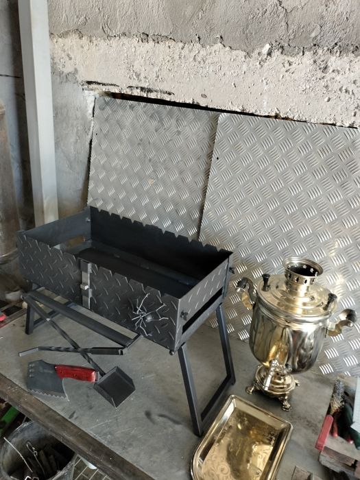 Продам Мангал Чемодан с Самоваром.