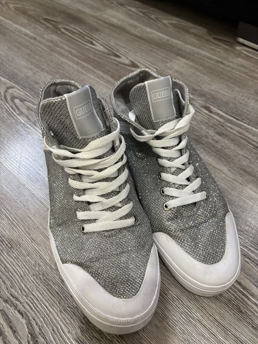 Обувки Guess Silver