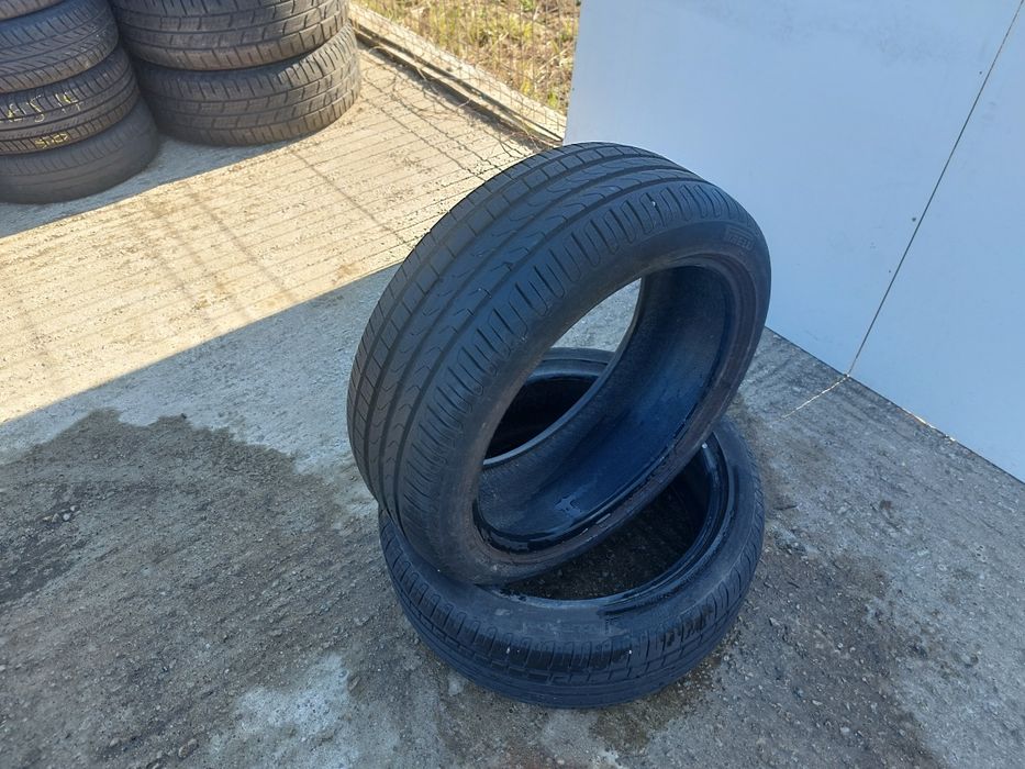 125 lei bucata! Doua anvelope de vara 215 45 18 Pirelli! 7 mm