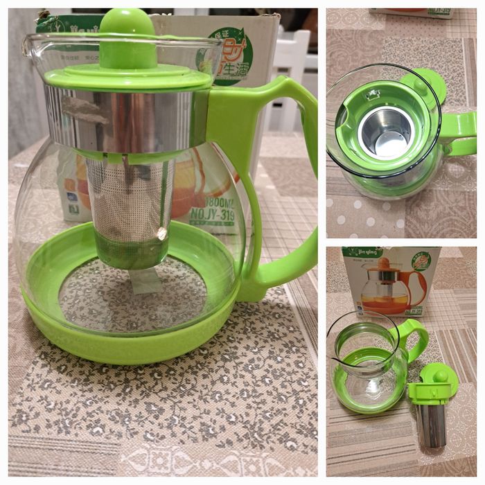 Чайник заварочный стеклянный