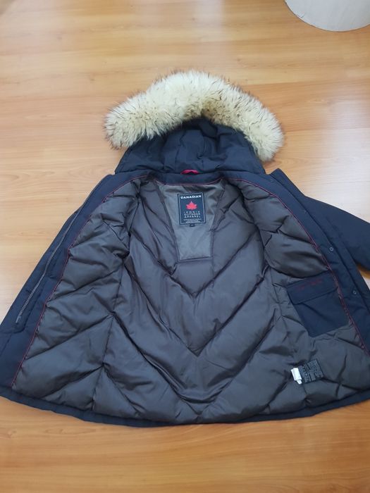 Оригинално яка Canadian classics с гъши пух