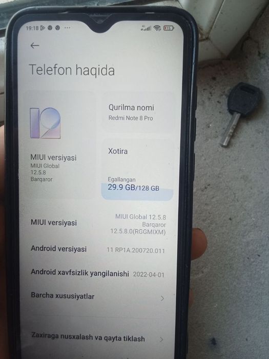 Redmi not8 pro 6/128