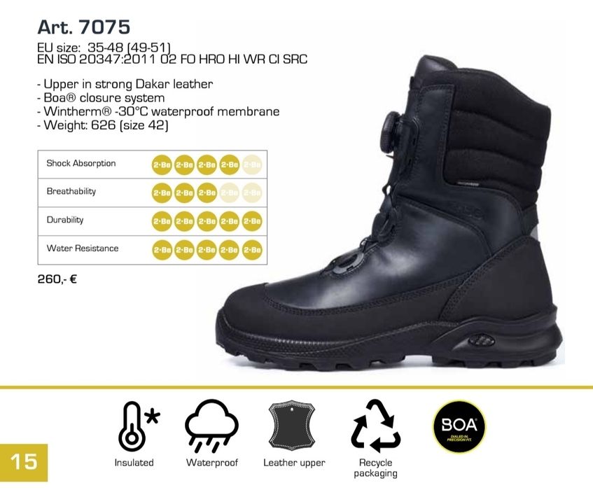 Bocanci tactici 2BE Rescue Boot – impermeabili, BOA Fit