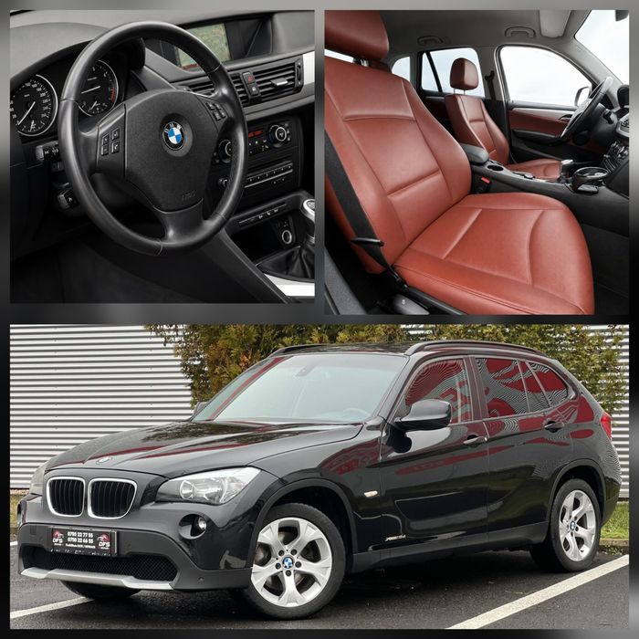 Vand BMW X1 2013 XDrive 2.0D 4x4 piele *LED* inmatriculata RO posibilitate rate / leasing / finantare urgent