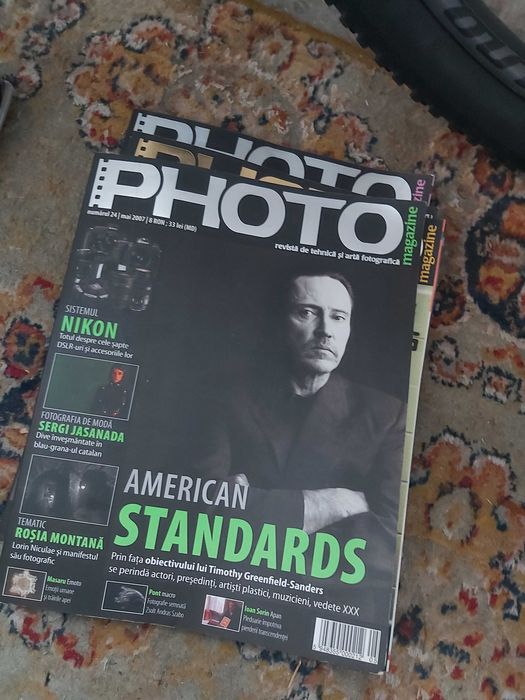 Colectie de reviste PHOTO 12 bucati (arta fotografiei)