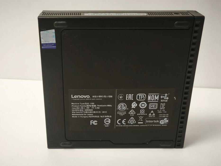 Unitate mini pc lenovo M80Q i5 10500 8gb ram ssd 512gb