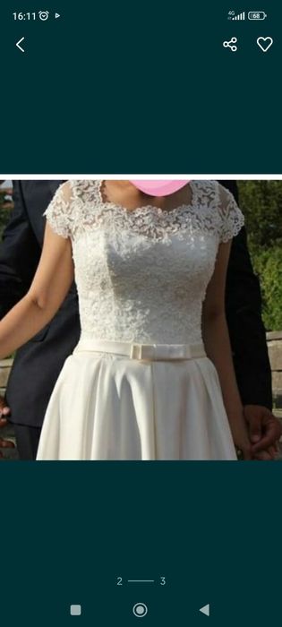 Продам свадебное платье