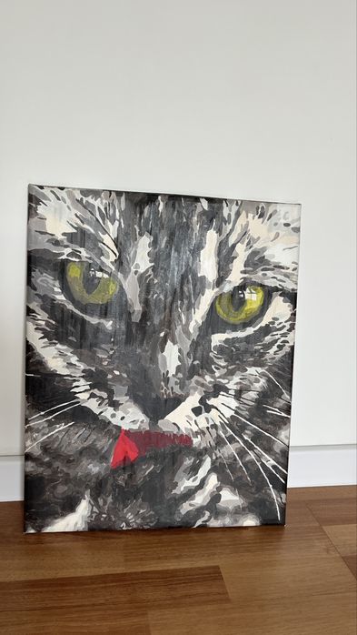 Картина рисунок кота
