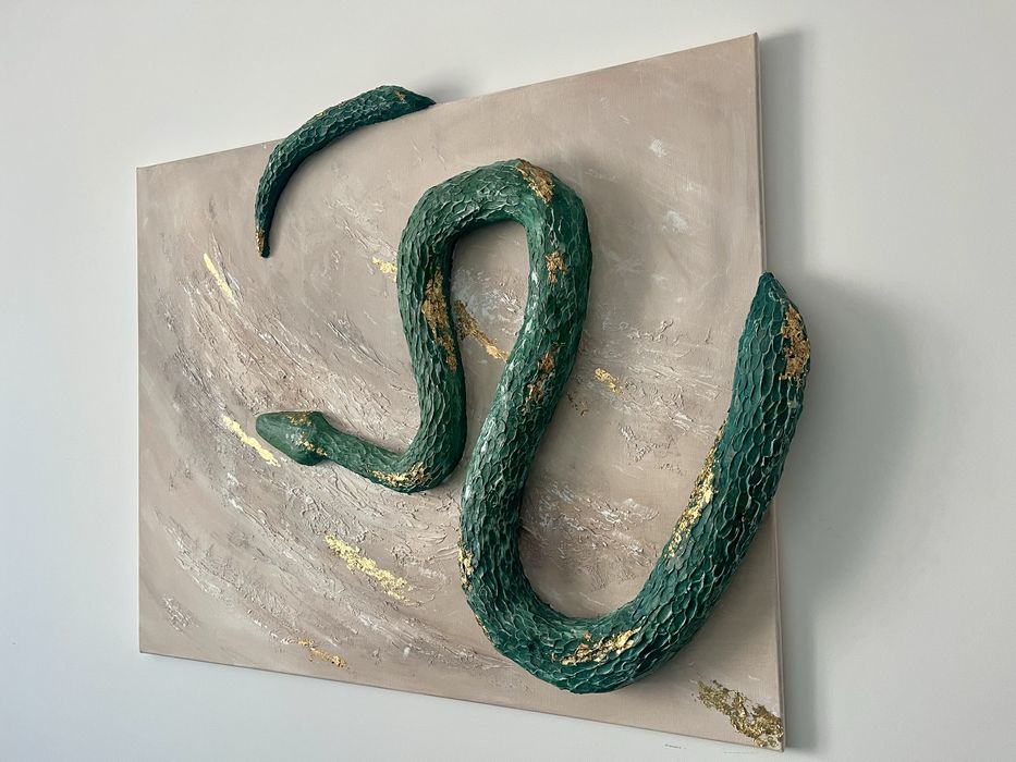 Tablou sarpe in relief