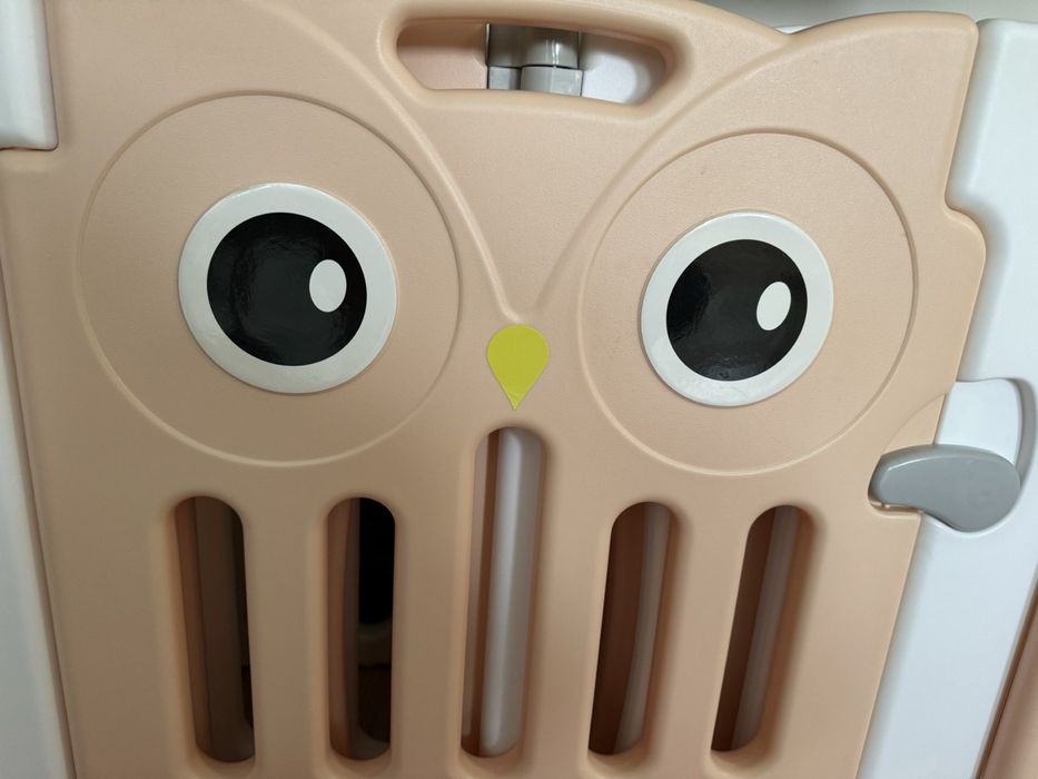 Бебешка ограда  Sonne - Owl розов цвят