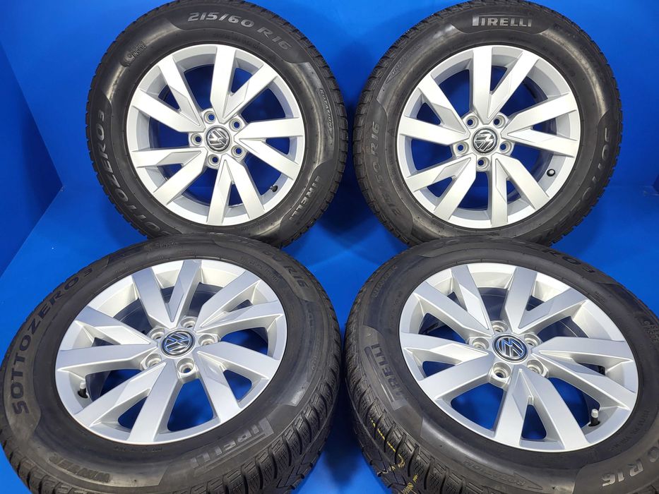 Vand jante/roti complete 5x112 R16 originale VW Passat-Golf-Touran etc