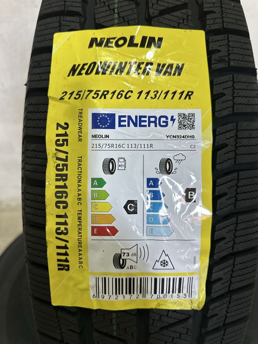 Нови зимни бусови гуми NEOLIN NEOWINTER VAN 215/75R16C 113/111R 2157516 2157516C