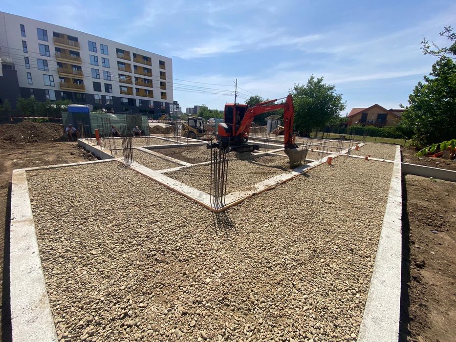 Lucrari miniexcavator / bobcat, sapaturi fundatii, fose, bransamente