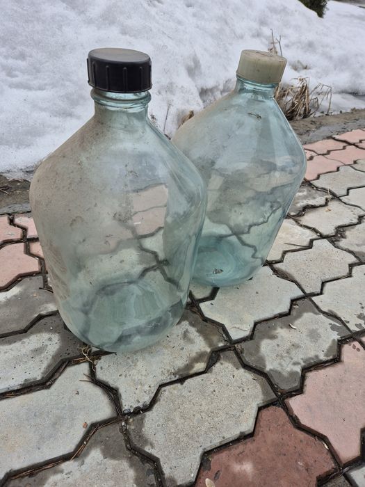 Бутыль стекляный