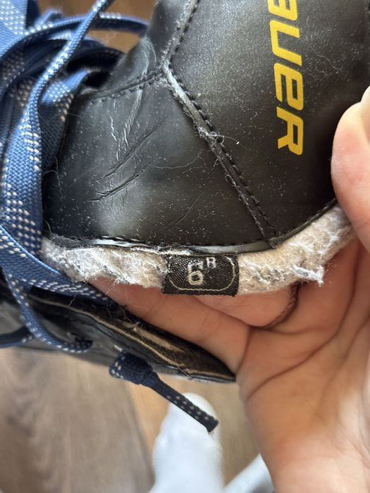 Коньки bauer  б/у