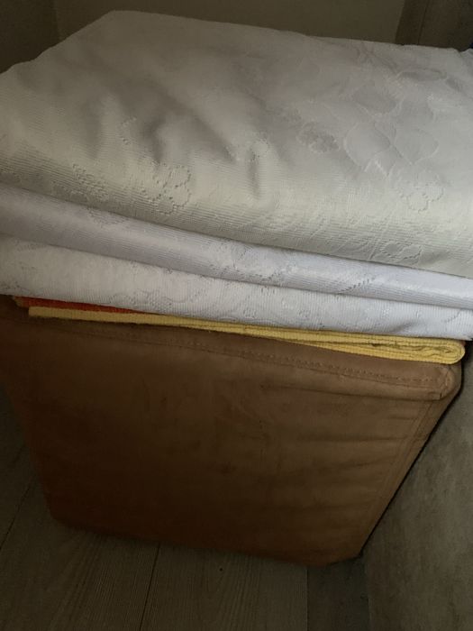 Perdele albe Pascani, 3 bucati