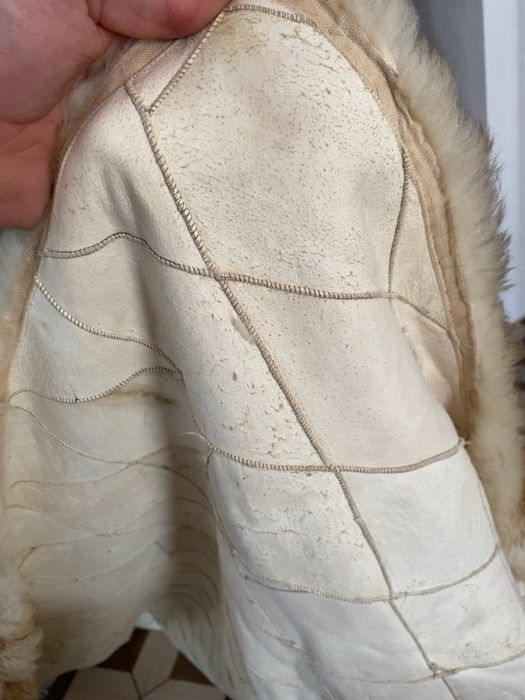 Husa de pat si covorse din blana naturala