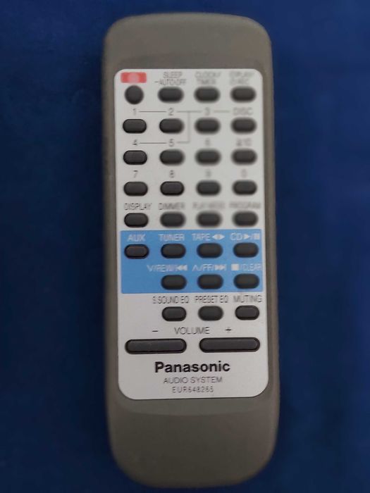 PANASONIC telecomenzi audio sistem, radio cd portabil