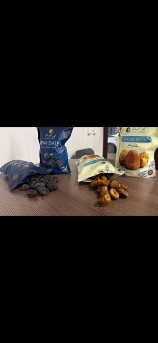 Финиковый сад, компания, финики, курма