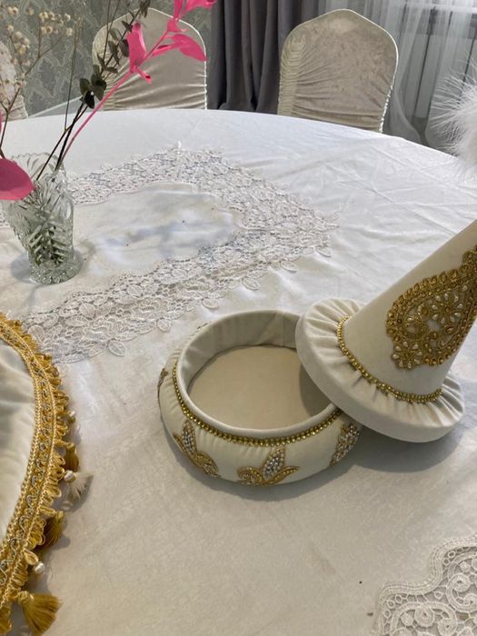 Свадебное корпе со шкатулкой