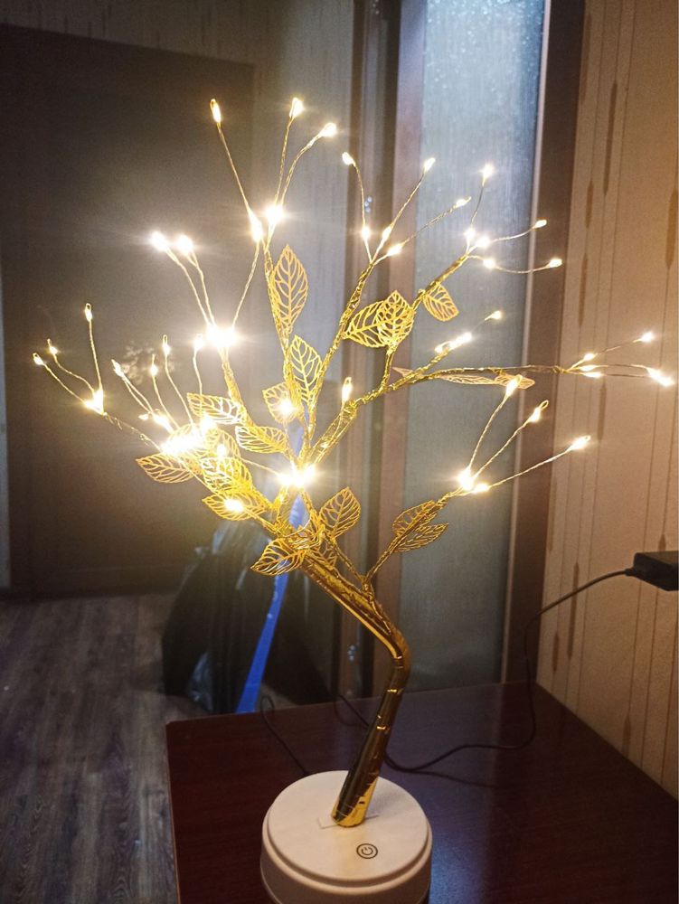 Декоративный светильник Светодиодное дерево 90 см