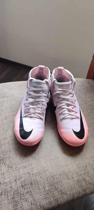Nike Mercurial Superfly 9 Club FG/MG Junior - розово Размер 35,5 см