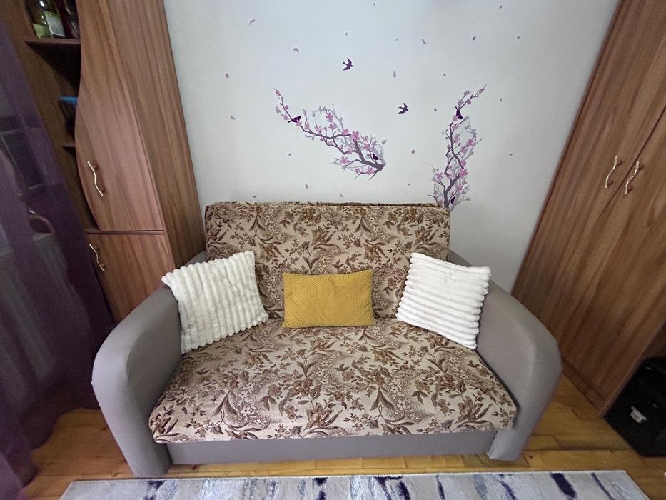 Mobila camera tineret + canapea extensibila