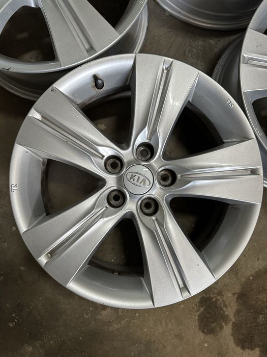 Vând set jante aliaj originale Kia 17 inch, 5x114,3