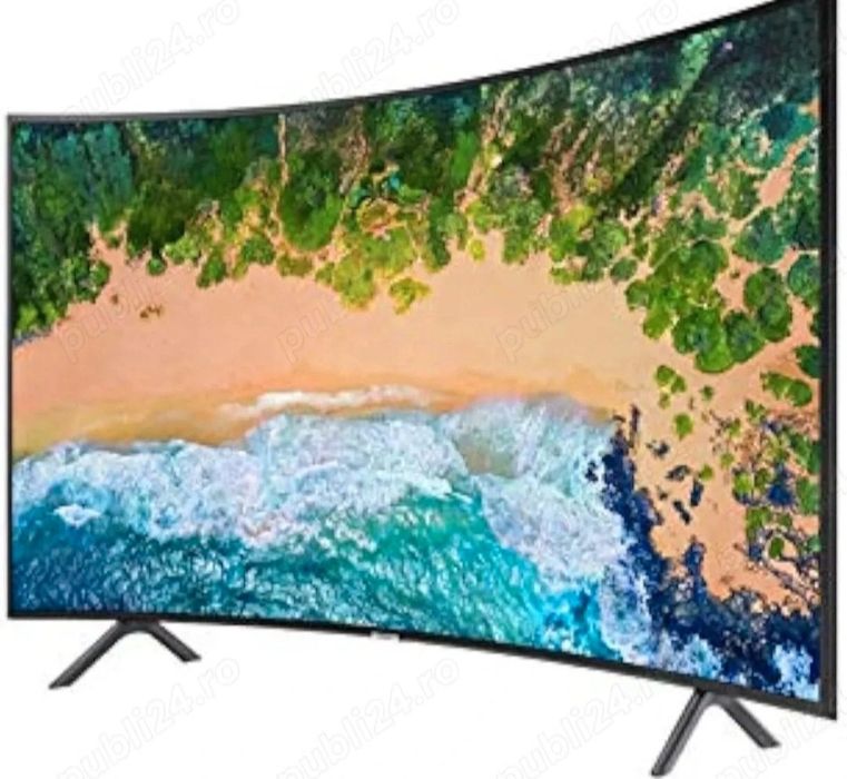 Televizor Samsung 4K UHD QLED Curbat 126cm UE49RU73002K