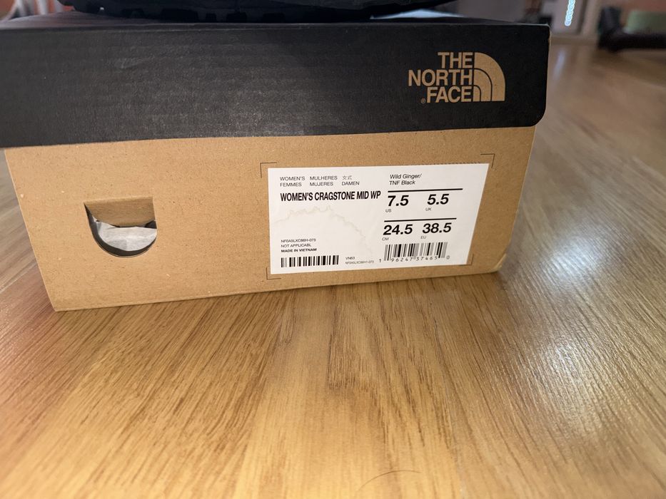 Туристически обувки, The North Face, 38,5см