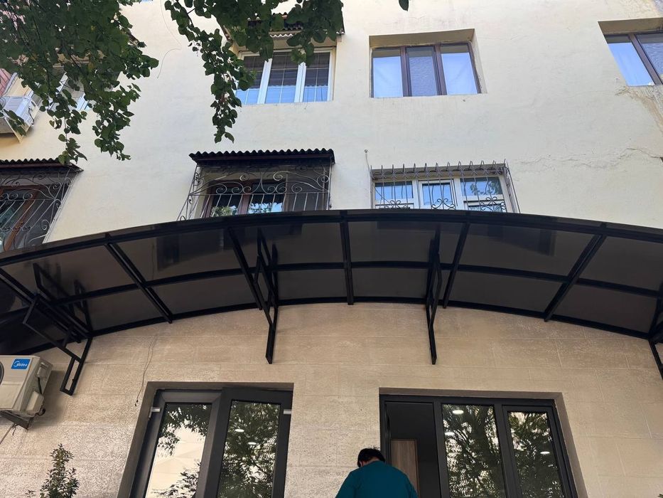 Навес, перилла, решетки  и казырьки. Сварка