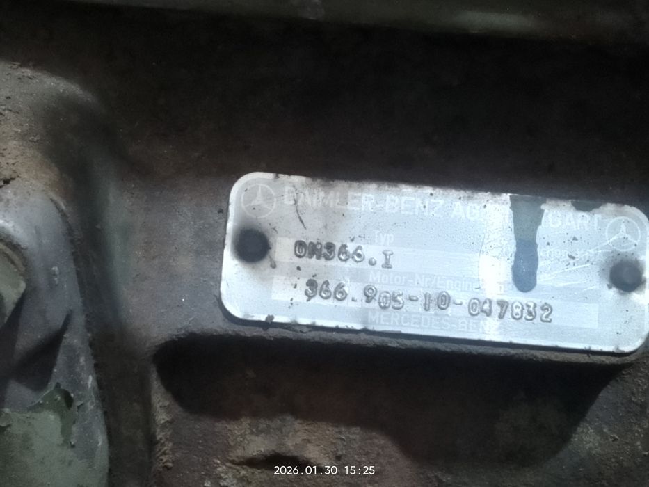 Двигатель Мерседес