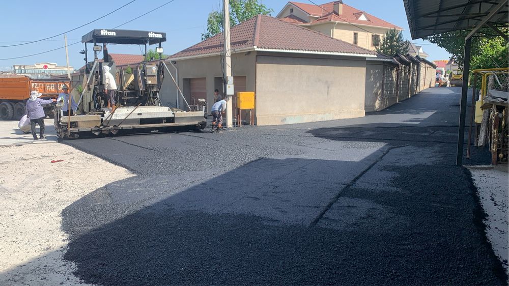 Укладка асфальта