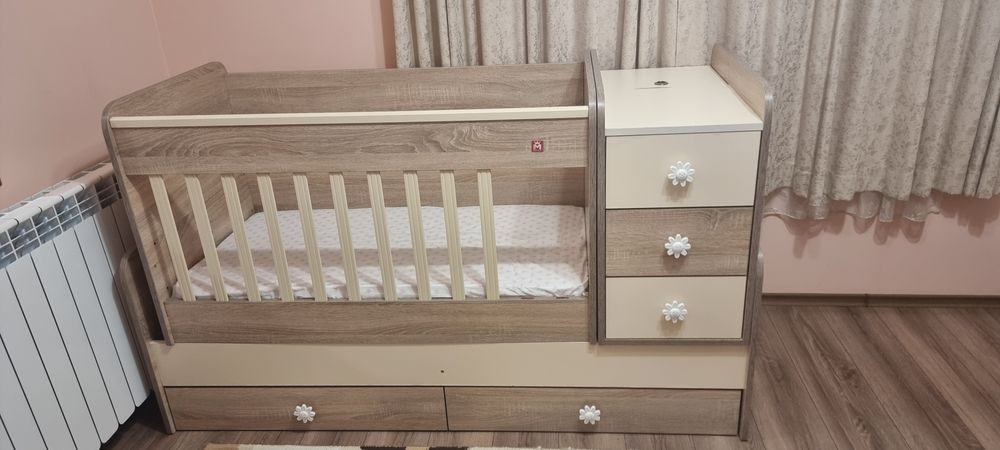 Детска кошара с две нива