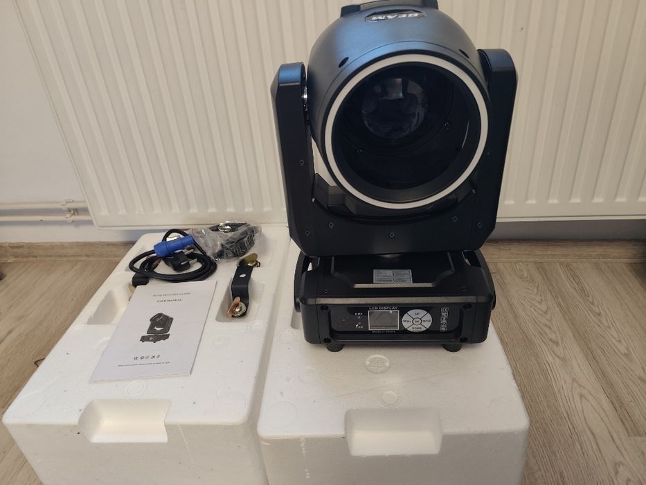 Moving Head Beam 7R 230 W OSRAM,450 W consum