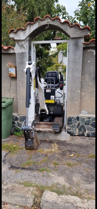 Услуги с мини багер Бобкат