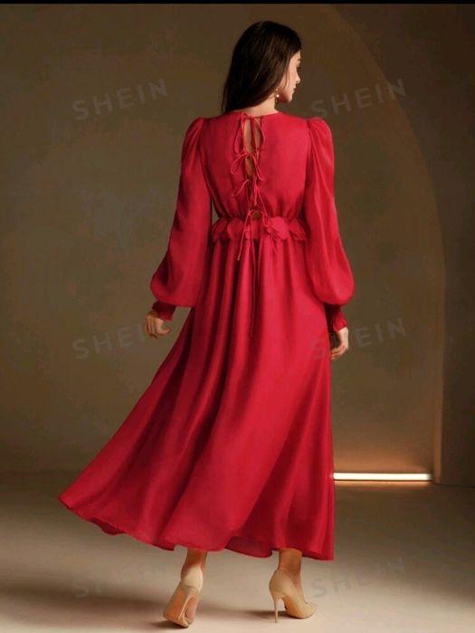 Rochie rosie eleganta, mar.L