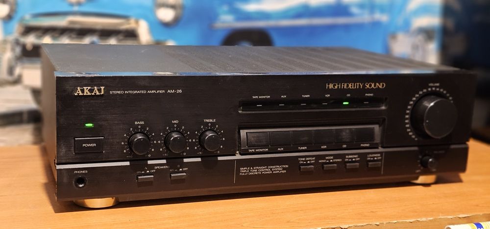 Amplificator - statie Akai AM 26 sau tuner / radio NAD