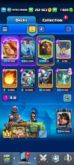 Аккаунт клеш рояль