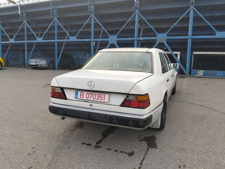 Mercedes W124 2.0D, schimb cu stivuitor