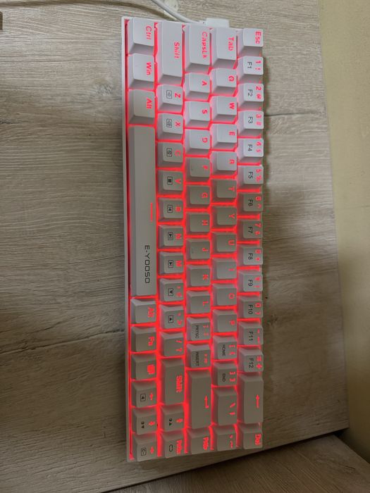 E-YOOSO Z686 Механическая игровая USB-клавиатура, 68 кнопки