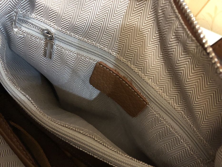 Сумка мессенджер натуральная кожа