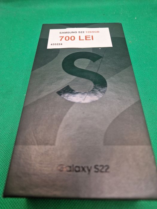 Samsung S22 128/8gb la cutie•Amanet Lazar Crangasi•43322