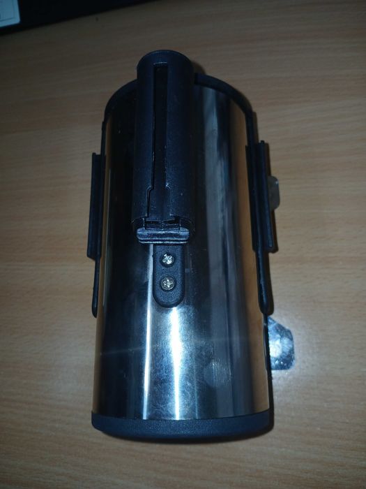 Banda avertizare CANIGHT, retractabila, neagra