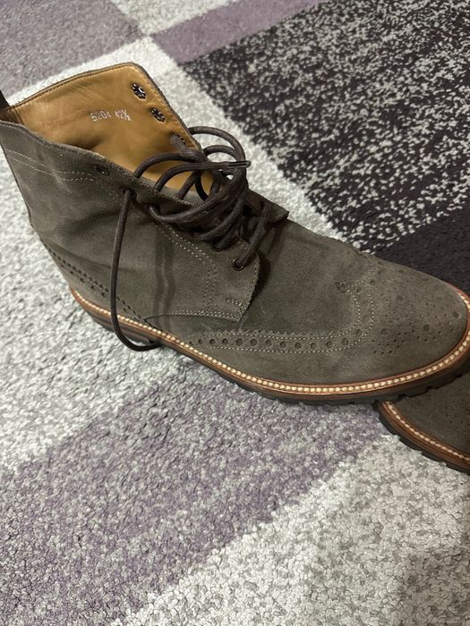 Ghete piele italiană lucratura manuala nr 42