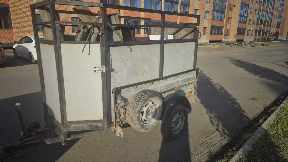 продам прицеп с коневозкой