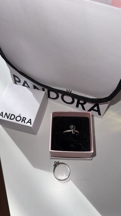 Серебрянное кольцо pandora disney Ариэль оригинал