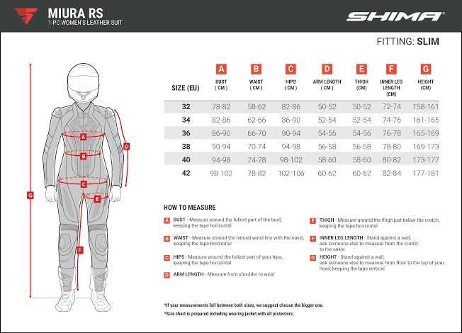 Дамски кожен мото екип SHIMA MIURA RS BLK/RED,размер 40 M/L