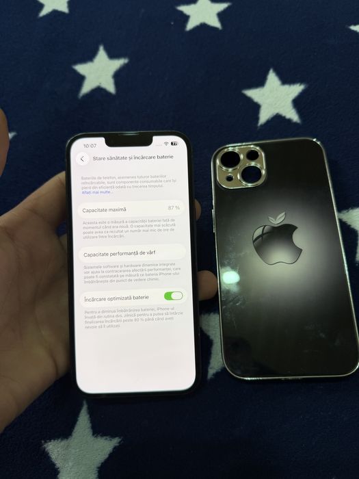 Vand schimb iPhone 14 negru 128 GB